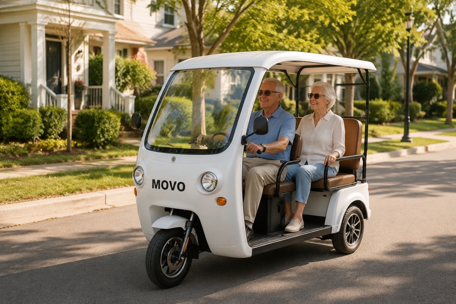 MOVO Dragon Elderly Couple