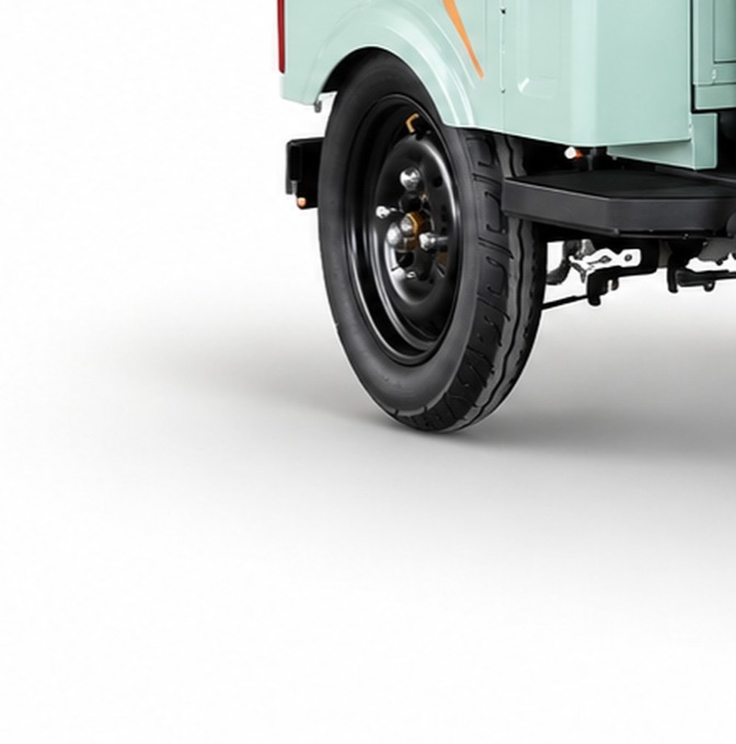 MOVO Mini Tipper detail Front Wheel