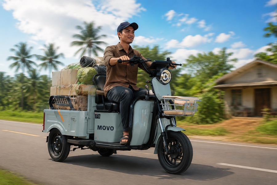 MOVO Mini Tipper Riding