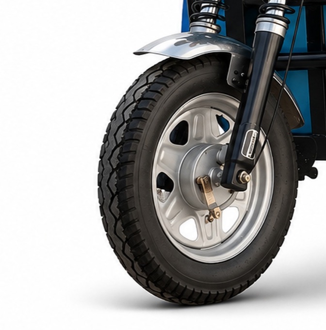 MOVO Passenger-Cargo detail Front Wheel