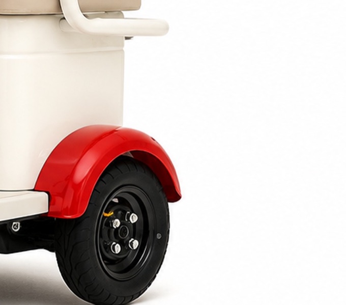 MOVO Ruyi 2 detail Rear Wheel