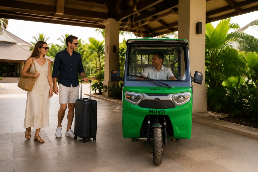 MOVO Tuk-Tuk Hotel Pickup