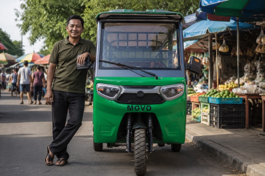 MOVO Tuk-Tuk Market Street