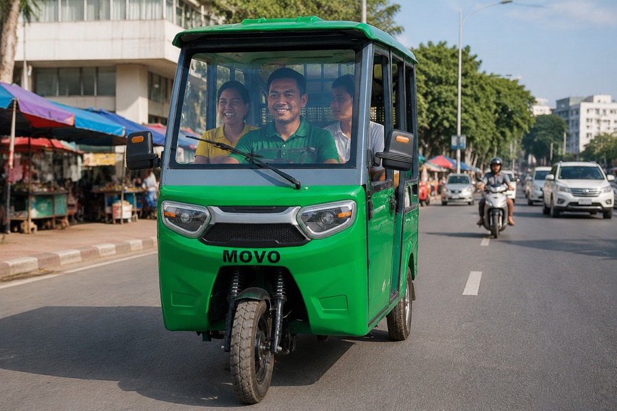 MOVO Tuk-Tuk Taxi City