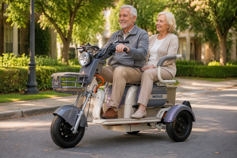 MOVO X3 Elderly Couple
